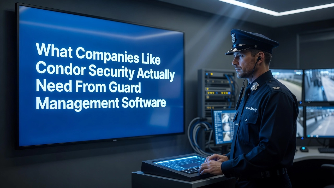 What companies like Condor Security actually need from guard management software