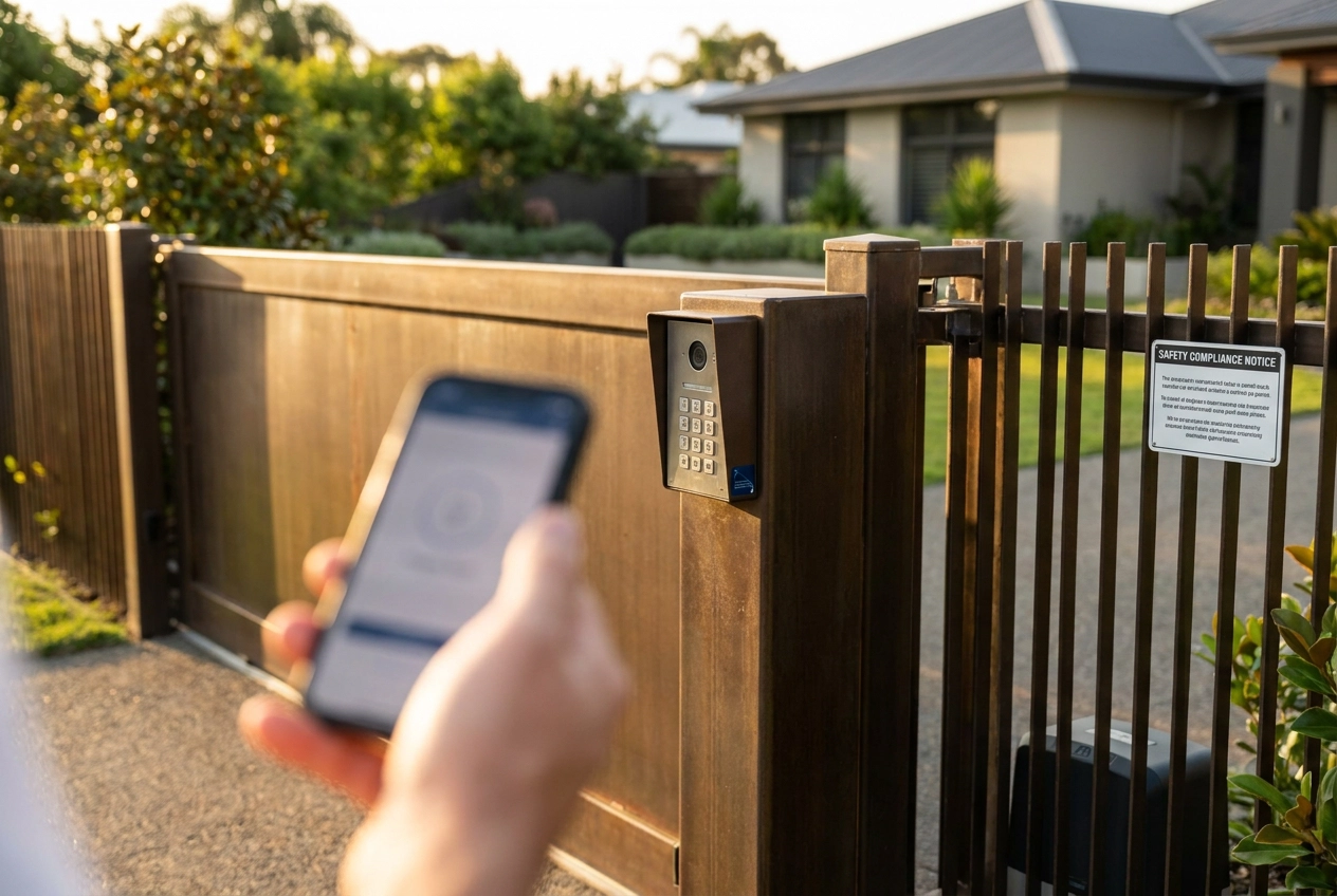 Professional header image for comparison analysis: Top Gate Automation and Access Control Systems for Reside...