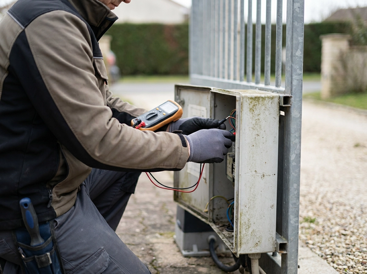 What a Professional Electric Gate Service Actually Covers