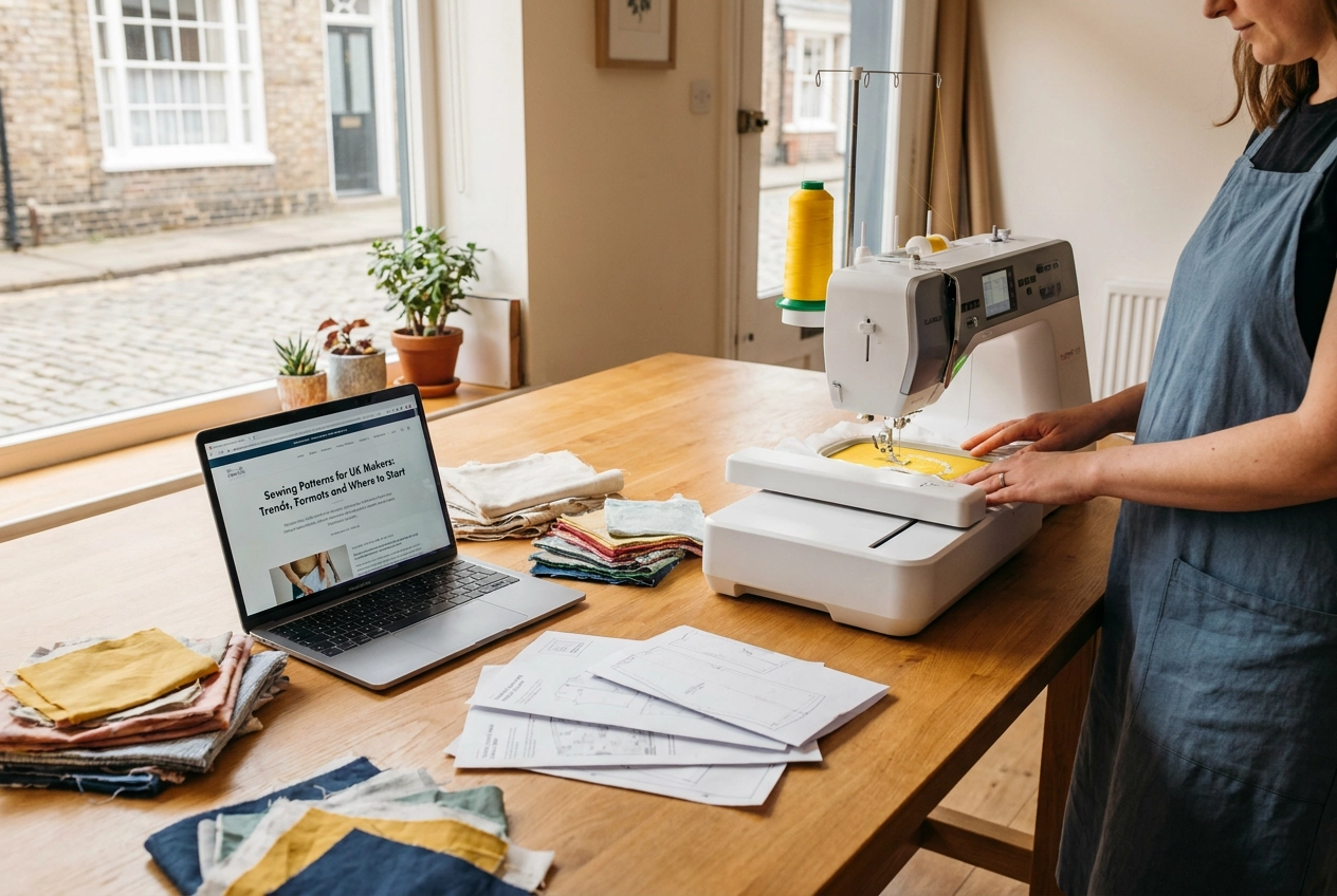 Sewing Patterns for UK Makers: Trends, Formats and Where to Start