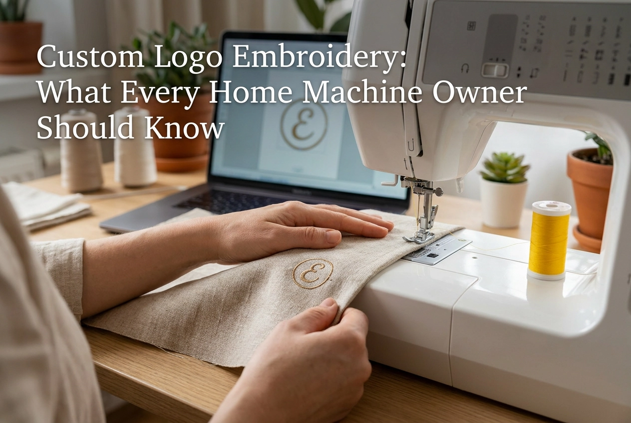 Custom Logo Embroidery: What Every Home Machine Owner Should Know