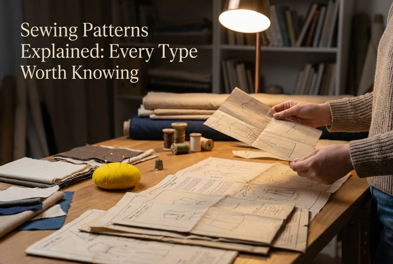 Sewing Patterns Explained: Every Type Worth Knowing