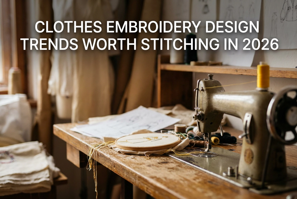 Clothes Embroidery Design Trends Worth Stitching in 2026
