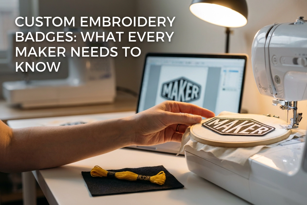 Custom Embroidery Badges: What Every Maker Needs to Know