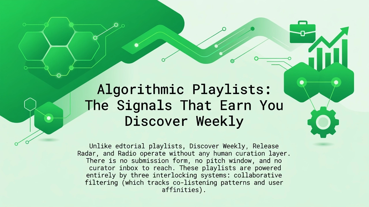 Algorithmic Playlists: The Signals That Earn You Discover Weekly
