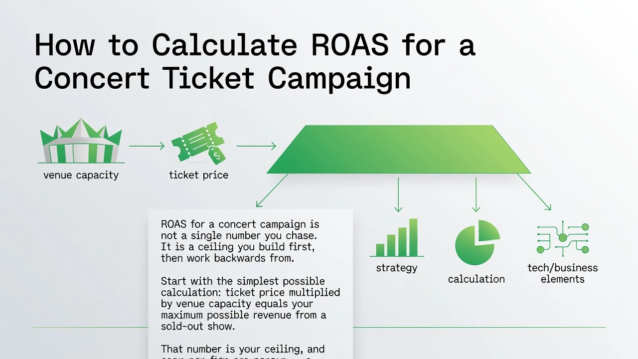 How to Calculate ROAS for a Concert Ticket Campaign