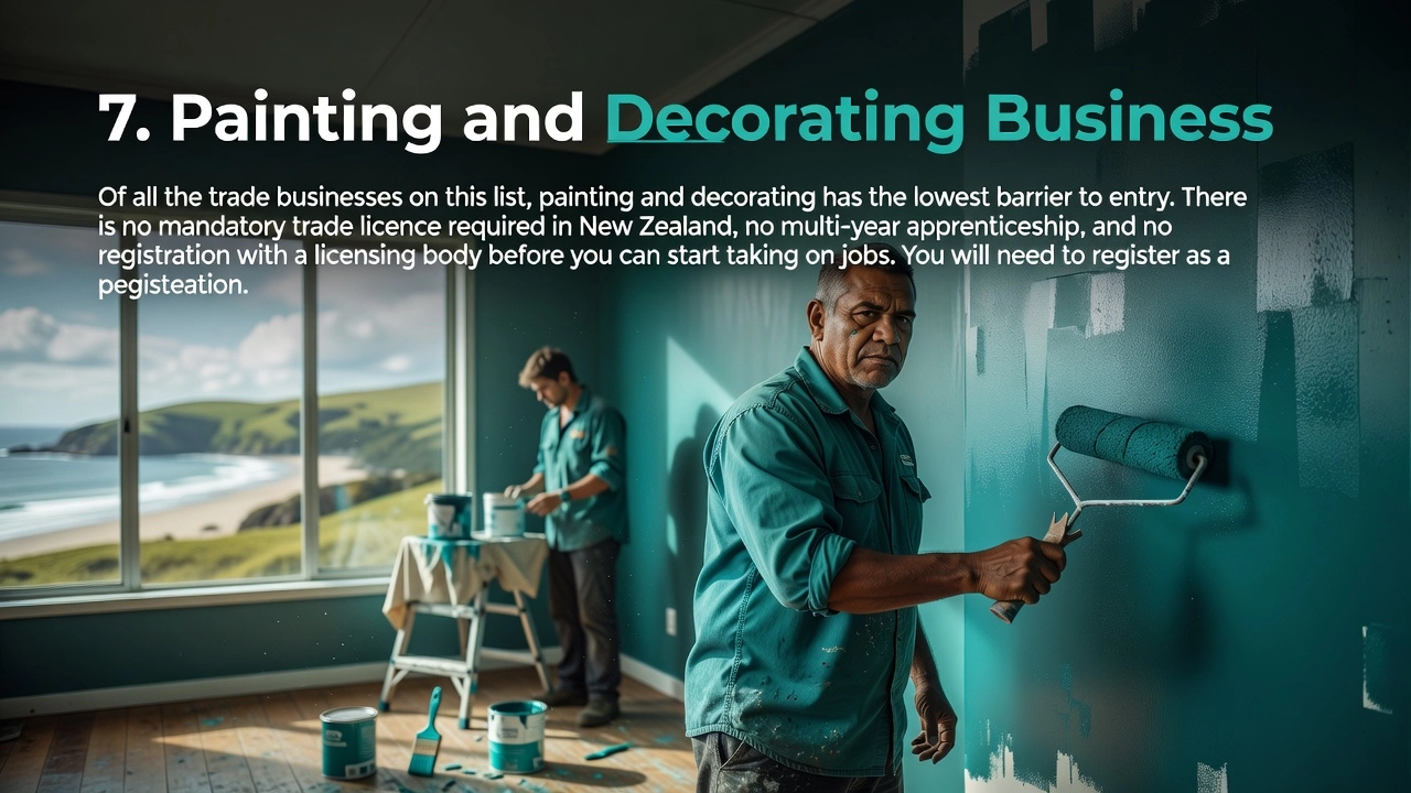 7. Painting and Decorating Business