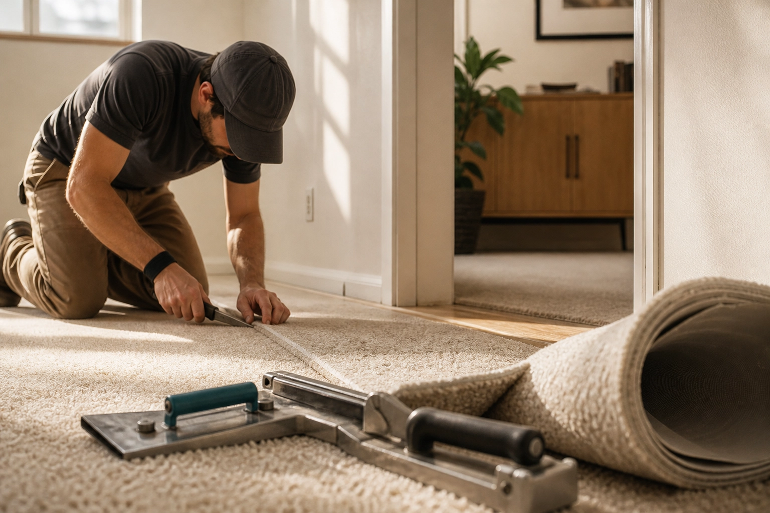 Illustration accompanying: Carpet Installation in Metro Atlanta: Homes and Commercial Spaces