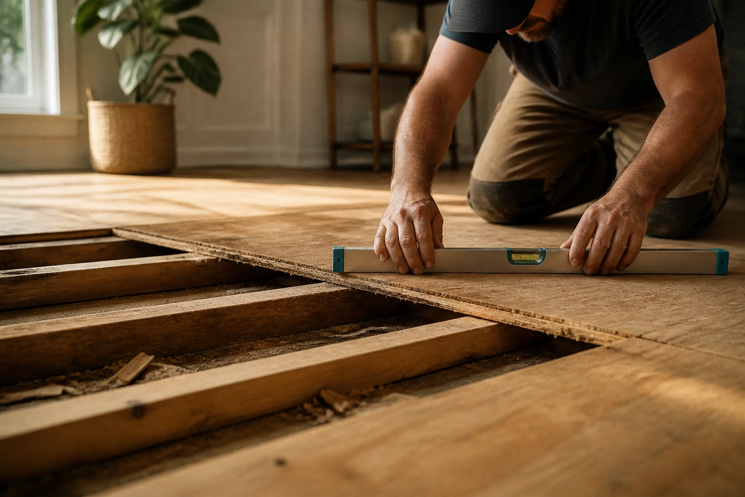 Illustration accompanying: Subfloor Repair in Metro Atlanta: What Your Estimate Should Include