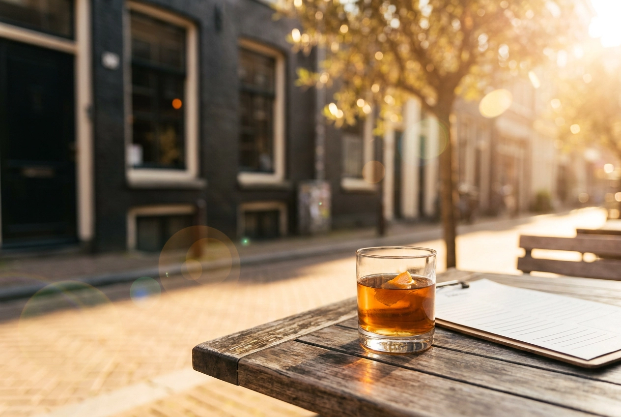 The Best Bars with Outdoor Seating for Happy Hour in Amsterdam