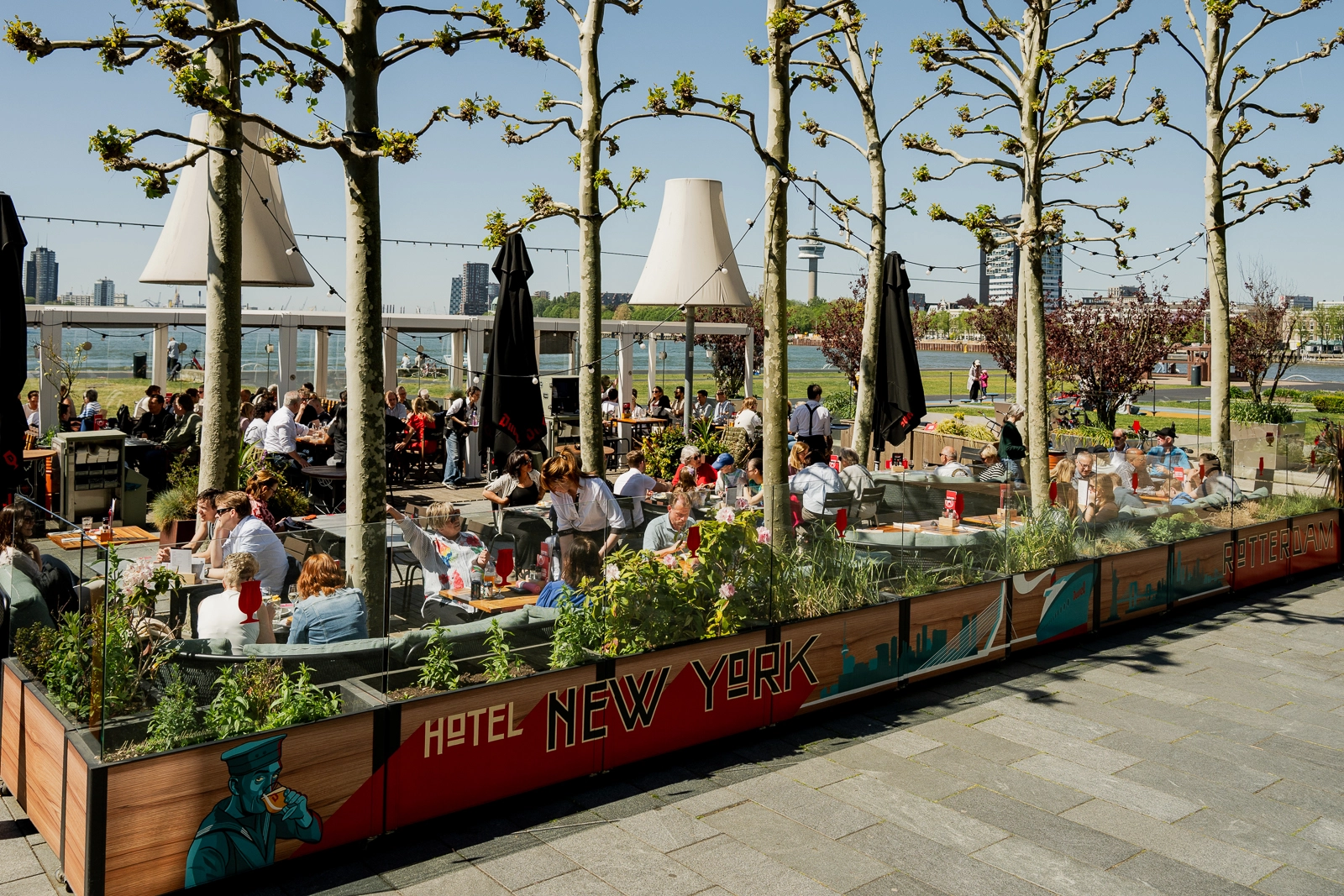 Hotel New York - Terrace