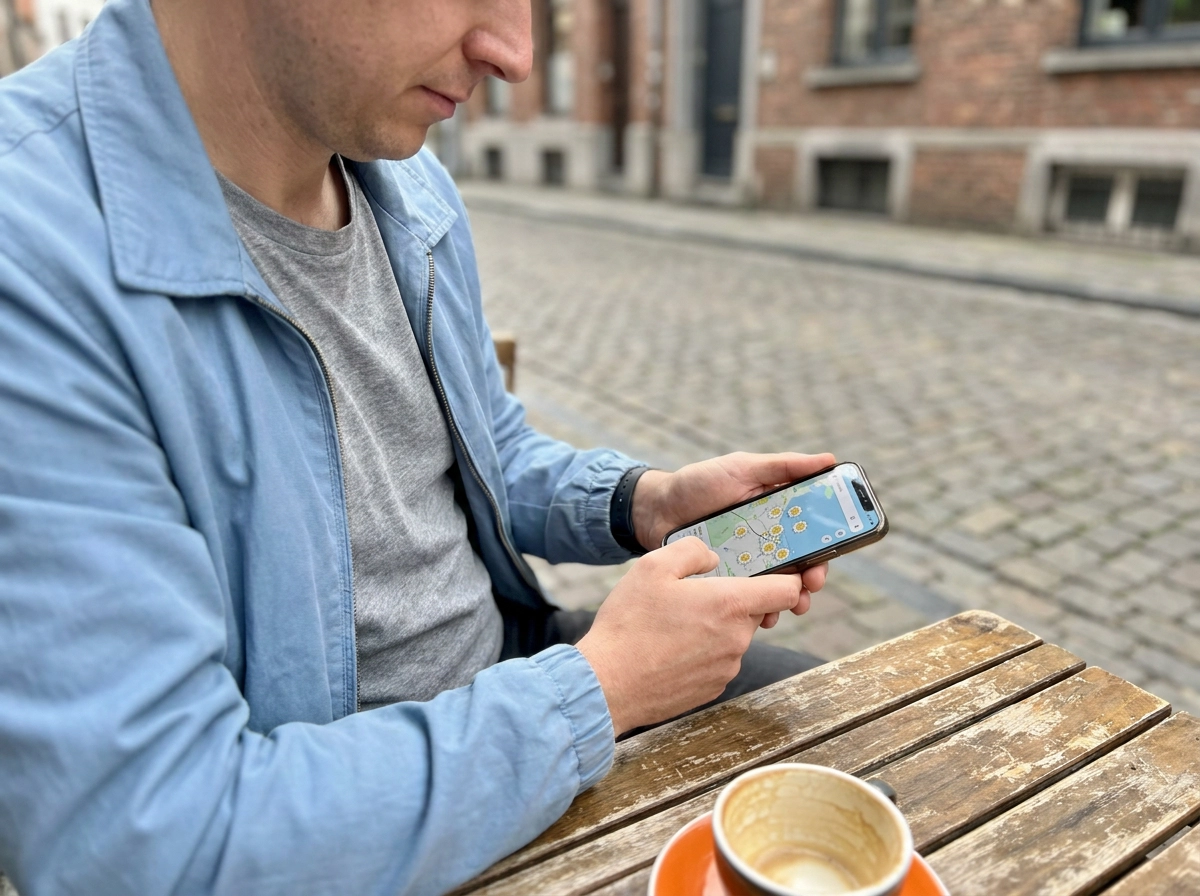 Zo Gebruik Je LumoSpot om Altijd het Juiste Terras te Vinden