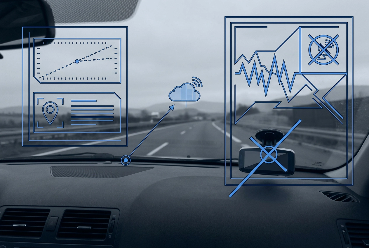 Professional header image for industry analysis: Detector de Radar de Velocidad en México: Alertas Legales...