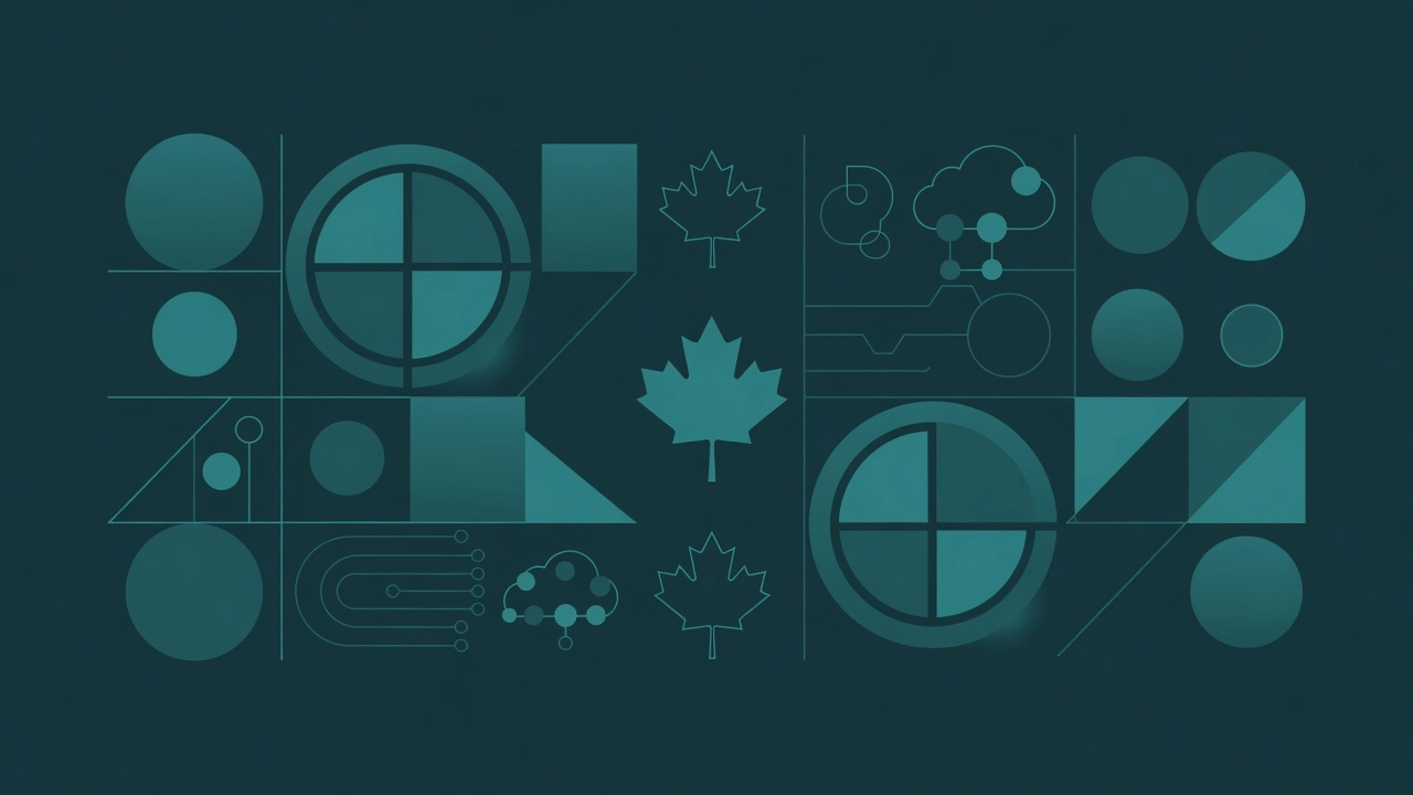 Professional header image for educational tutorial: Canada's Food Guide Explained: What It Recommends and Wha...