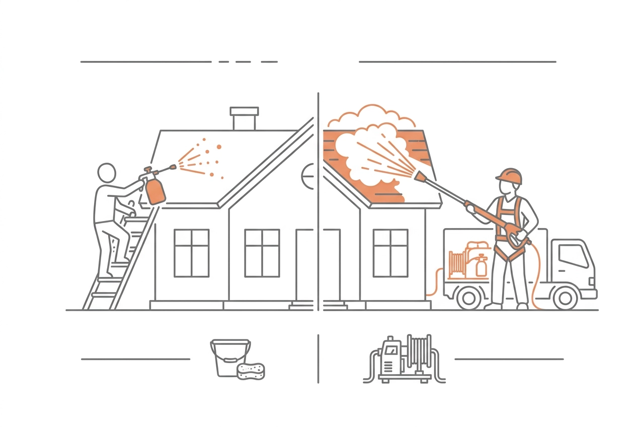 Should You Clean Your Own Roof in Melbourne? - roof cleaning Guide Should You Clean Your Own Roof in Melbourne? DIY vs Pros