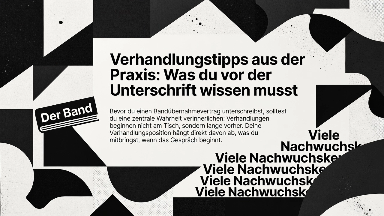 Verhandlungstipps aus der Praxis: Was du vor der Unterschrift wissen musst