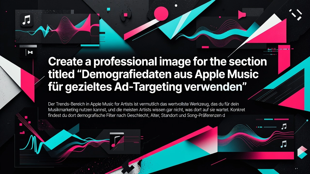 Demografiedaten aus Apple Music für gezieltes Ad-Targeting verwenden