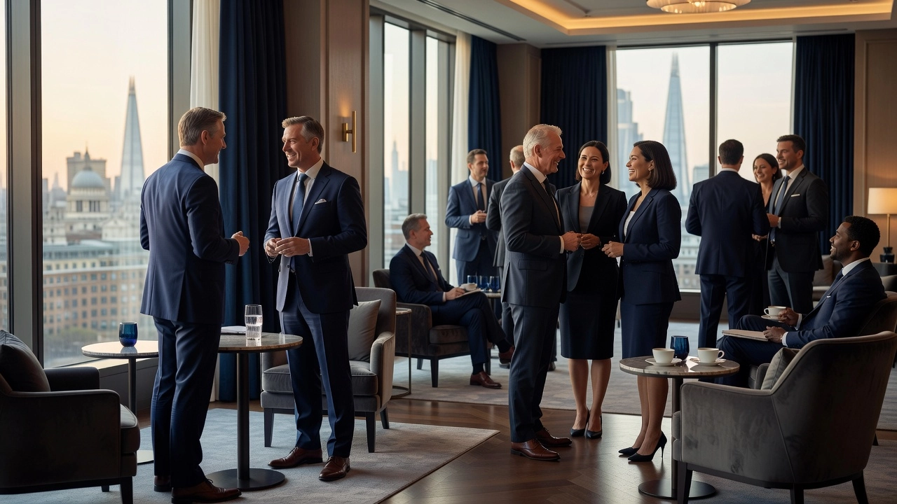 Professional header image for list-based article: Networking Events in London: What Senior Leaders Should K...