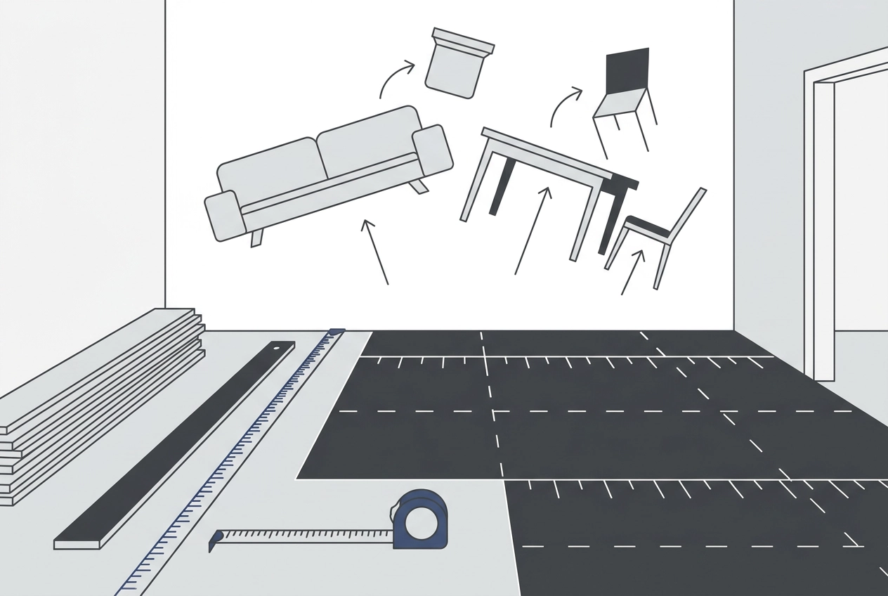 Professional header image for step-by-step guide: Laminate and Hardwood Floor Fitting in Dublin: How to Pre...