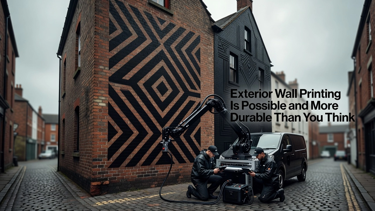 Exterior Wall Printing Is Possible and More Durable Than You Think