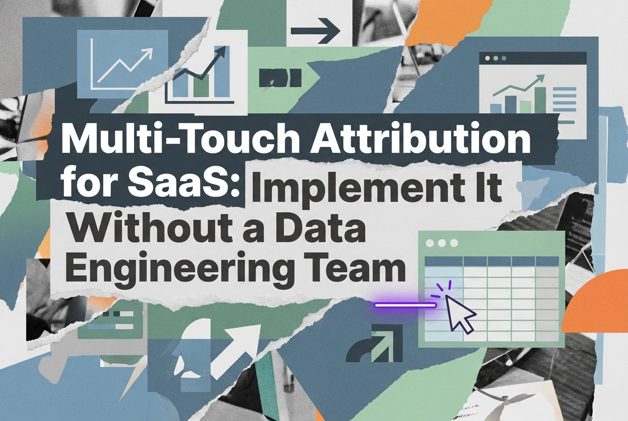 Professional header image for step-by-step guide: Multi-Touch Attribution for SaaS: Implement It Without a ...