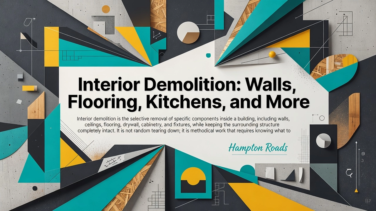 Interior Demolition: Walls, Flooring, Kitchens, and More