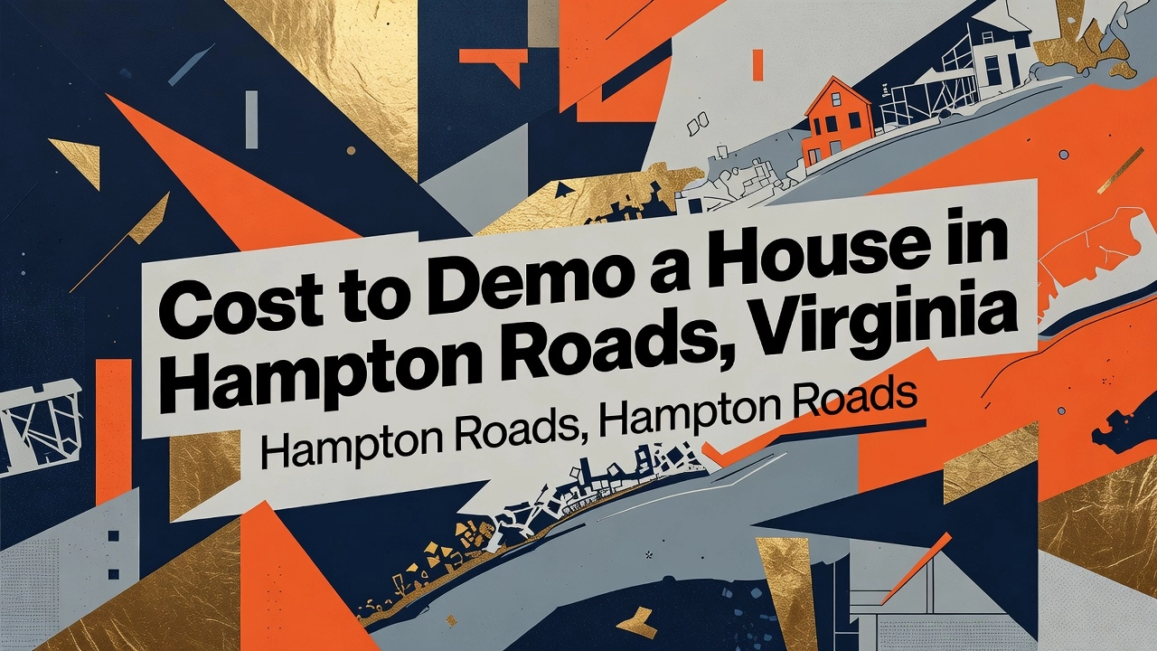 Cost to Demo a House in Hampton Roads, Virginia
