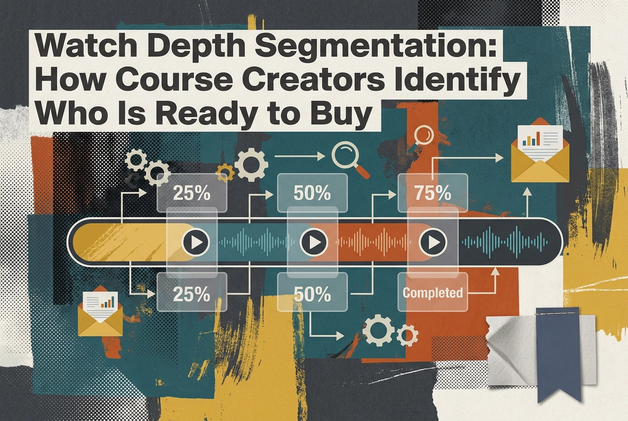 Watch Depth Segmentation: How Course Creators Identify Who Is Ready to Buy