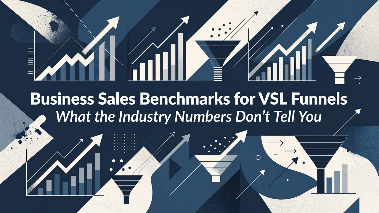 Business Sales Benchmarks for VSL Funnels: What the Industry Numbers Don't Tell You