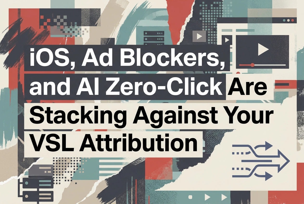 iOS, Ad Blockers, and AI Zero-Click Are Stacking Against Your VSL Attribution