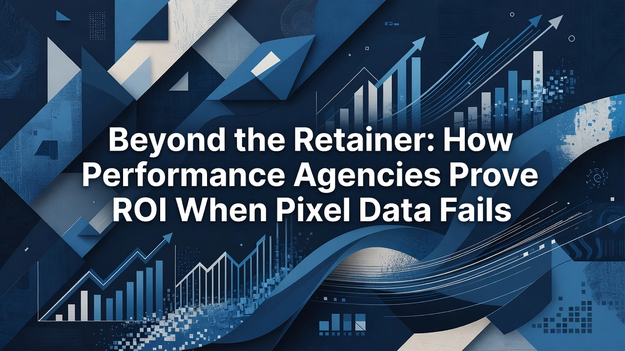 Beyond the Retainer: How Performance Agencies Prove ROI When Pixel Data Fails