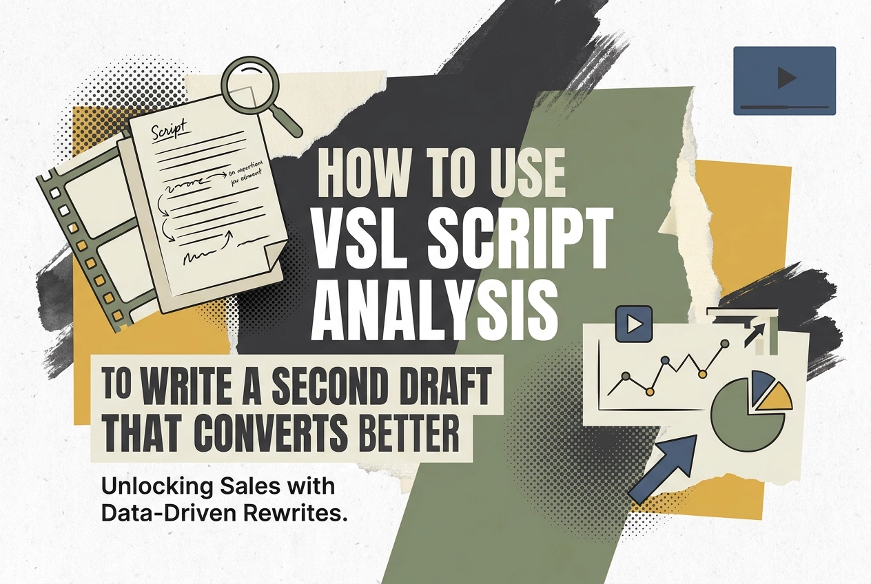 How to Use VSL Script Analysis to Write a Second Draft That Converts Better