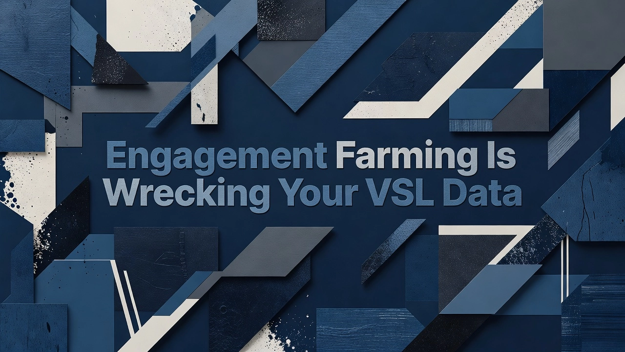 Engagement Farming Is Wrecking Your VSL Data