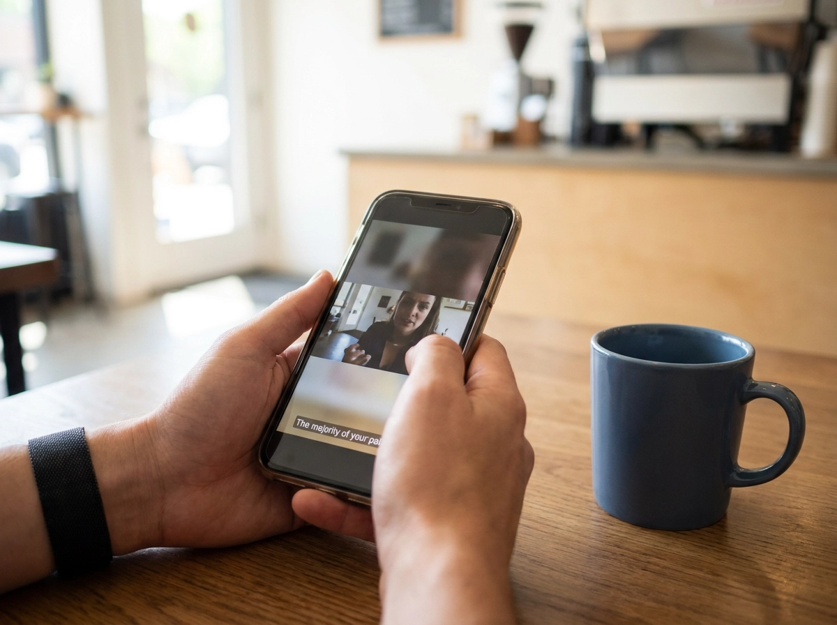 Check 2: Enable Captions for Muted Mobile Viewers Check 2: Enable Captions for Muted Mobile Viewers
