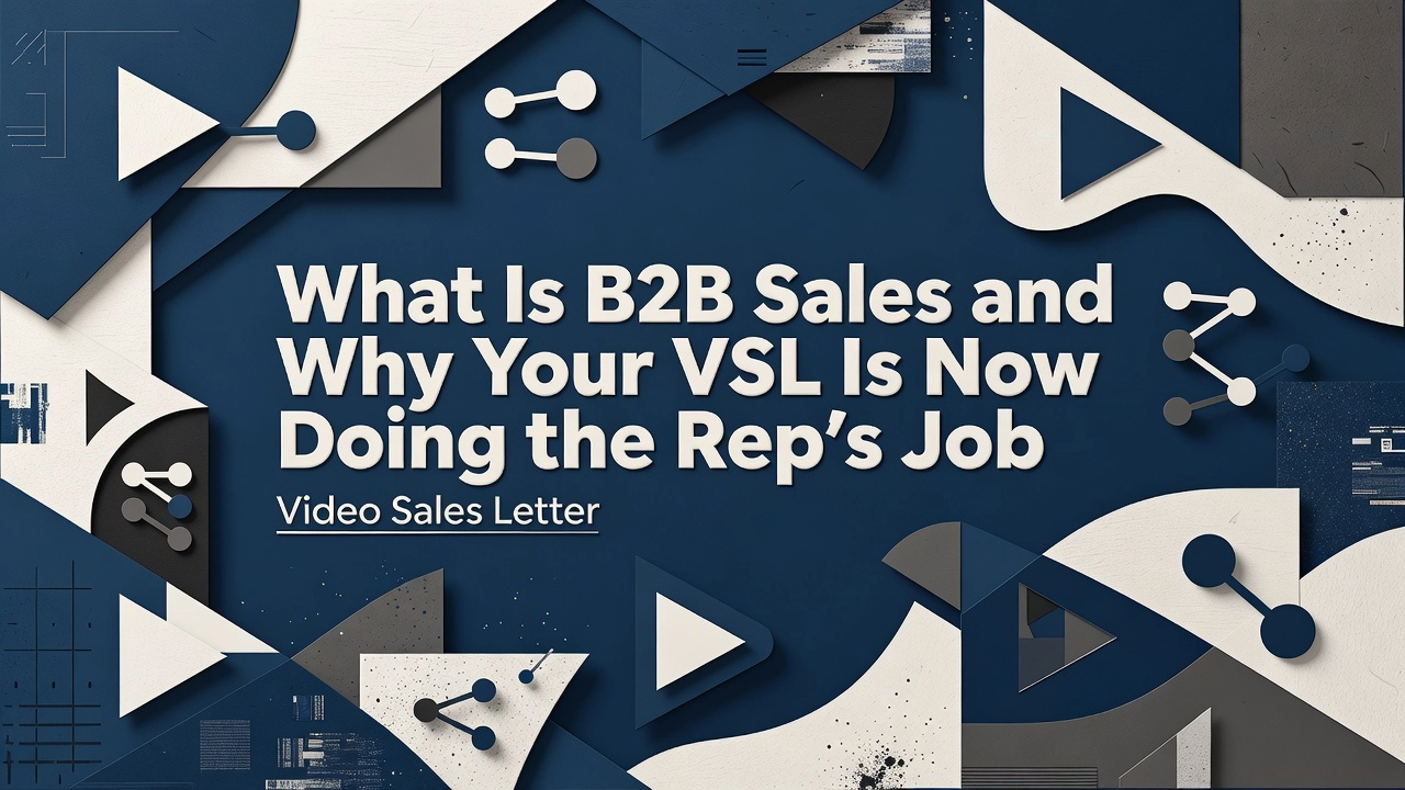 What Is B2B Sales and Why Your VSL Is Now Doing the Rep's Job