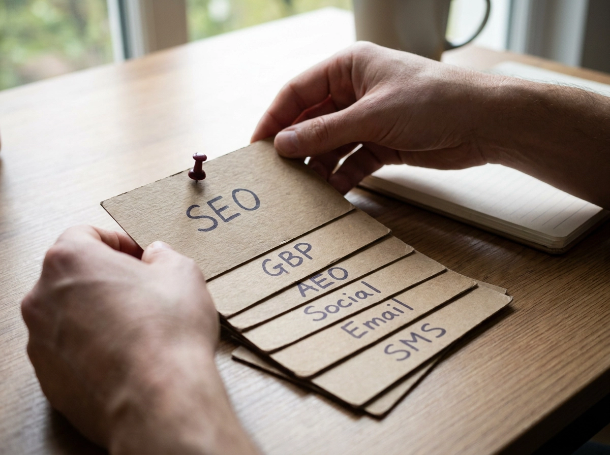The Six-Channel Organic-First System That Replaces Paid Search