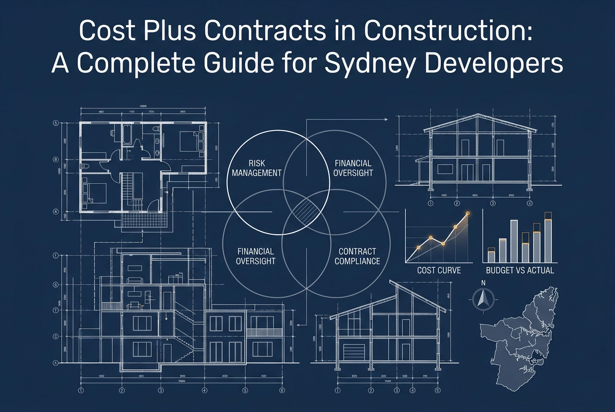 Professional header image for industry analysis: Cost Plus Contracts in Construction: A Complete Guide for...