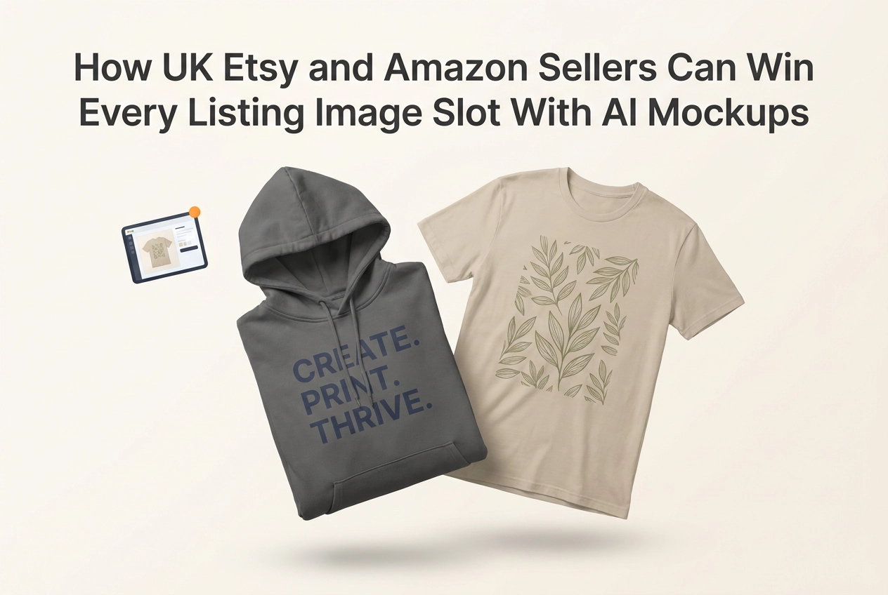 Professional header image for step-by-step guide: How UK Etsy and Amazon Sellers Can Win Every Listing Imag...