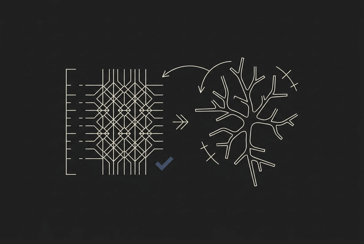 Professional header image for comparison analysis: Syntetiska vs. Naturliga Peptider: Renhet, Reproducerbarh...