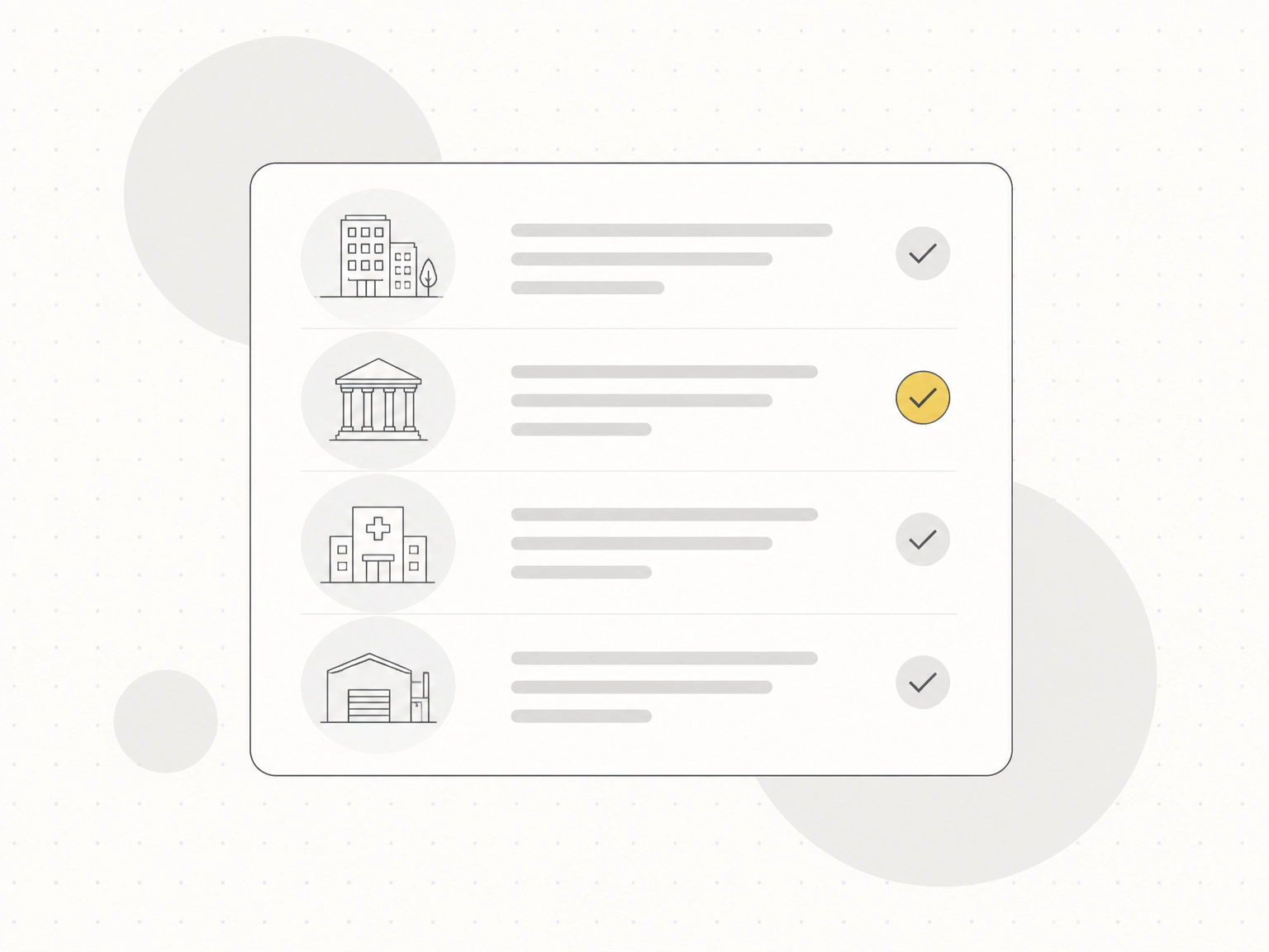Experience Across the Facility Types That Actually Require It Experience Across the Facility Types That Actually Require It