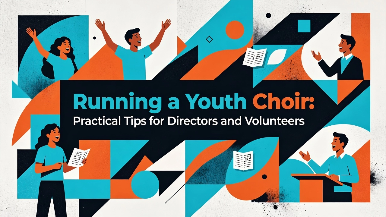 Professional header image for step-by-step guide: Running a Youth Choir: Practical Tips for Directors and V...