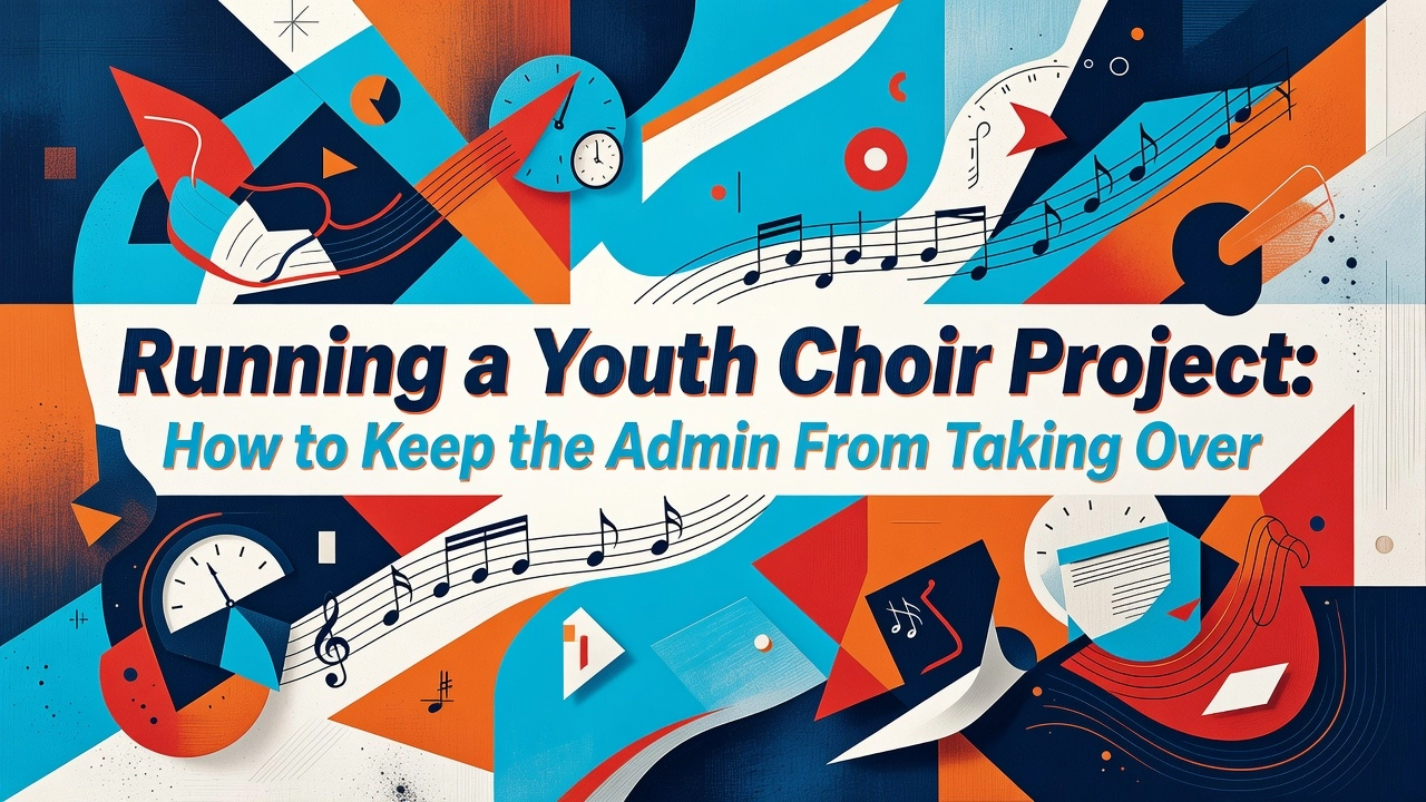 Professional header image for list-based article: Running a Youth Choir Project: How to Keep the Admin From...