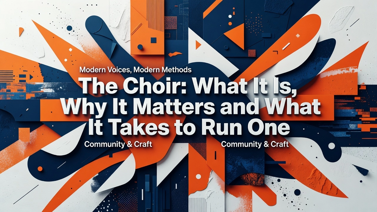 Professional header image for industry analysis: The Choir: What It Is, Why It Matters and What It Takes t...