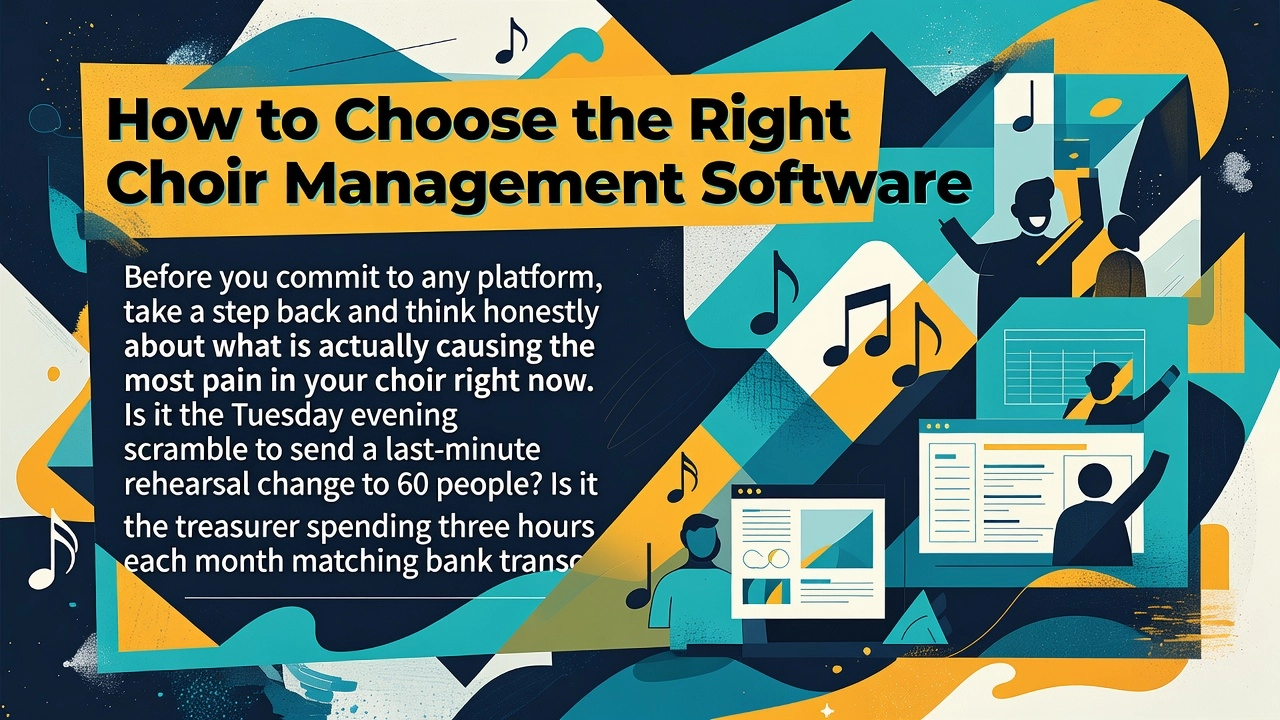 How to Choose the Right Choir Management Software How to Choose the Right Choir Management Software