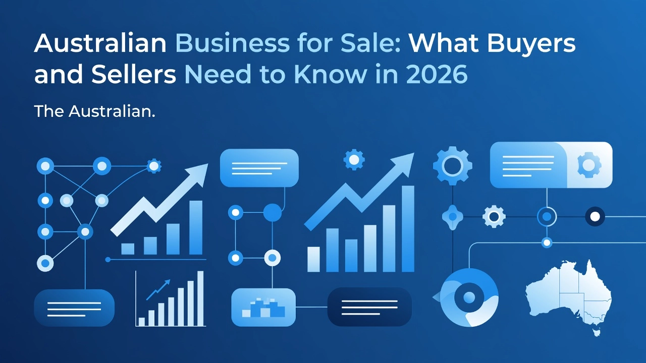 Professional header image for industry analysis: Australian Business for Sale: What Buyers and Sellers Nee...