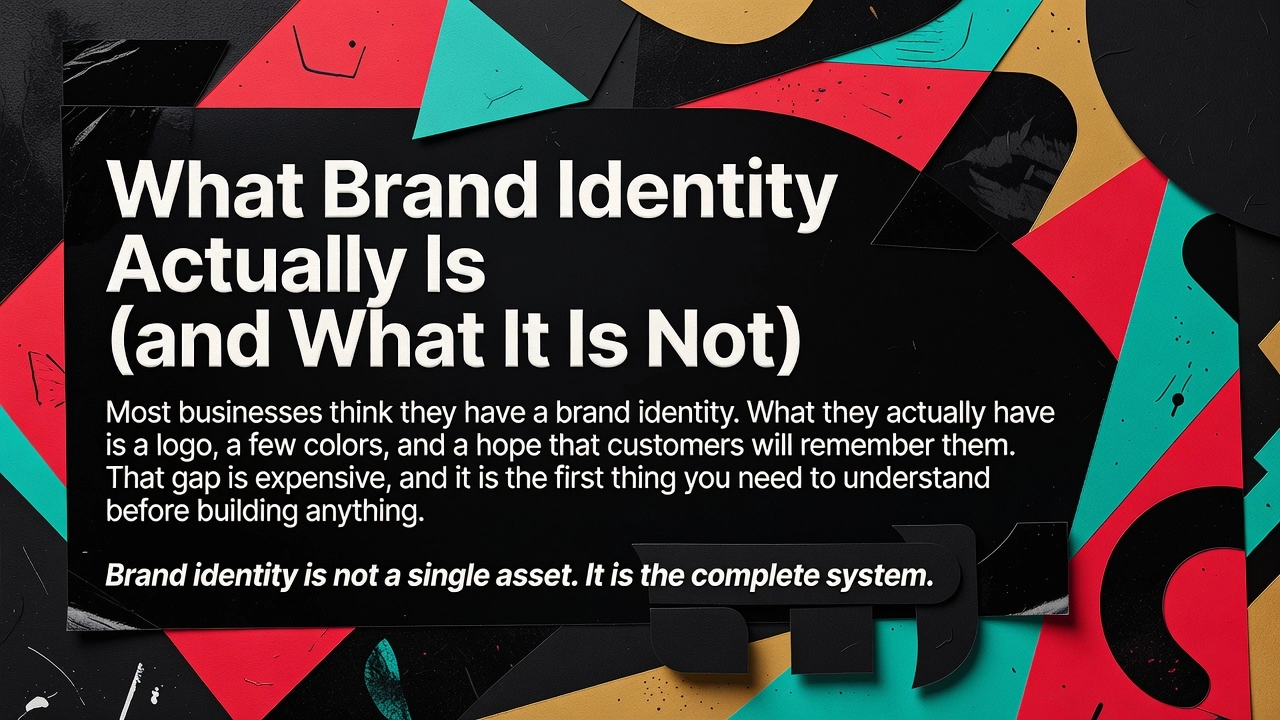 What Brand Identity Actually Is (and What It Is Not)