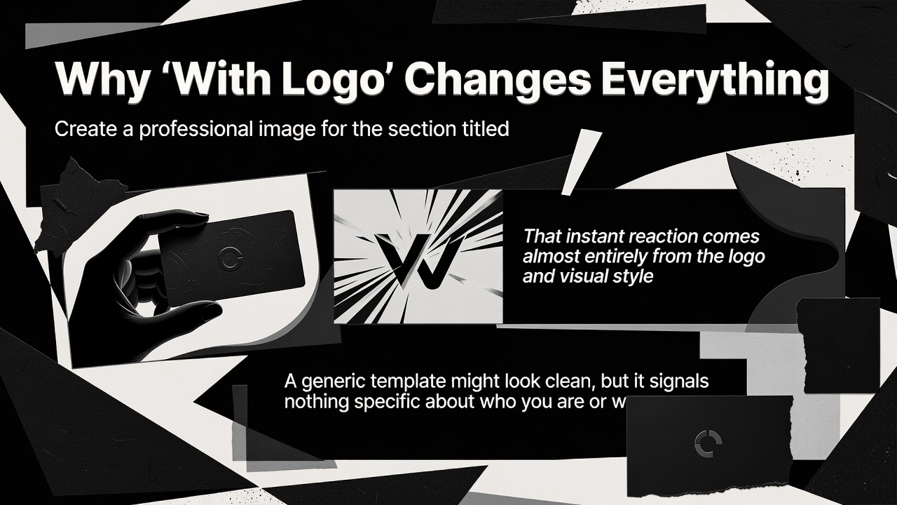Why 'With Logo' Changes Everything Why 'With Logo' Changes Everything