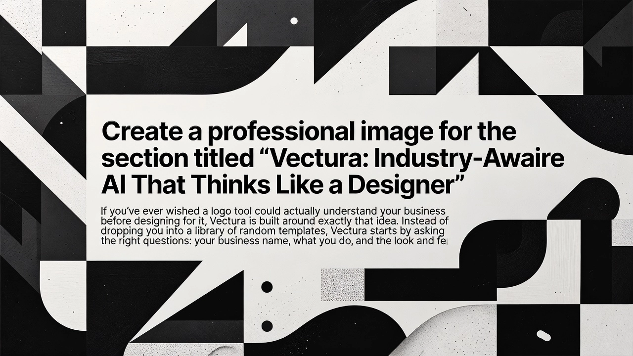 Vectura: Industry-Aware AI That Thinks Like a Designer