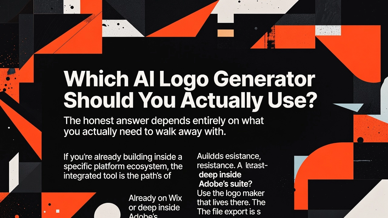 Which AI Logo Generator Should You Actually Use? Which AI Logo Generator Should You Actually Use?