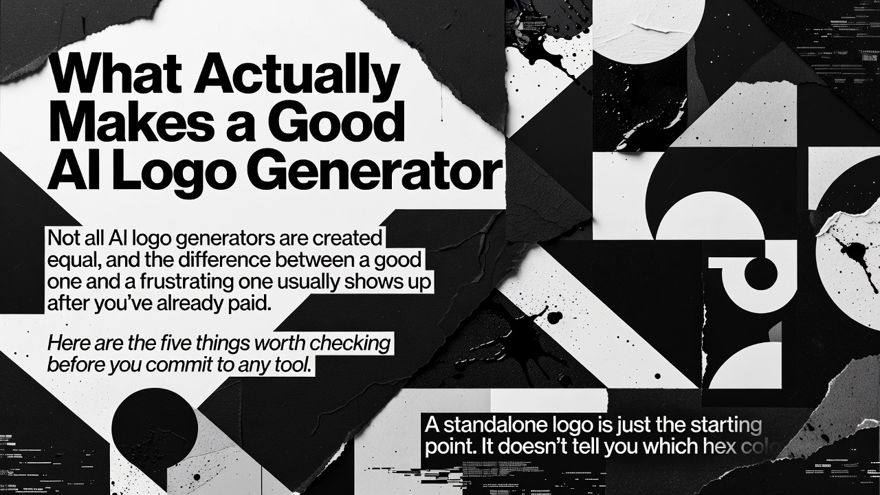 What Actually Makes a Good AI Logo Generator What Actually Makes a Good AI Logo Generator